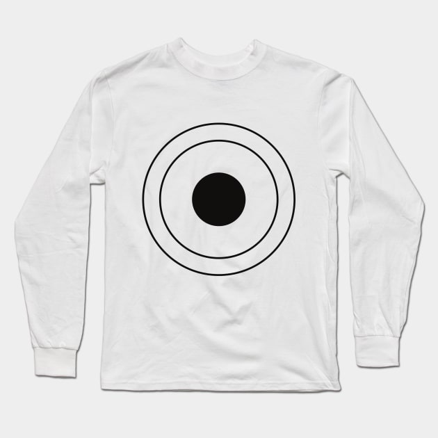 Mono Circles Long Sleeve T-Shirt by 4thesoul